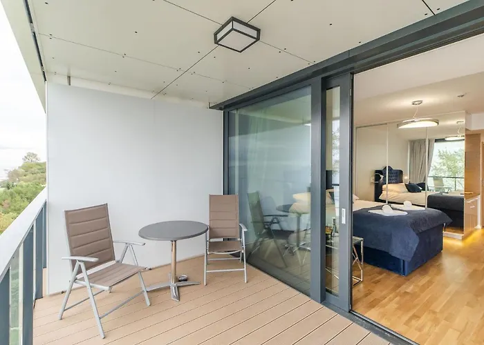 Seaside - Komfort, Widok Na Morze, Parking Apartmán *